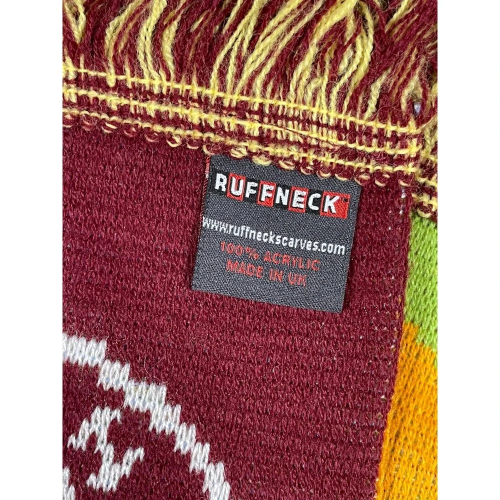 Portland Thorns FC Ruffneck Scarf Double Sided Knit Soccer Supporters